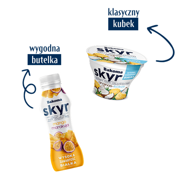 Jogurty Bakoma Skyr